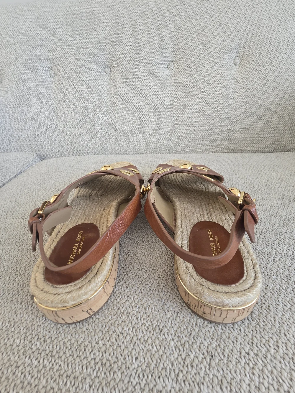 RARE ARCHIVAL -  Michael Kors Collection Espadrille Slingbacks, 7.5 New